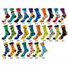 Mocamel Vibrant Multicolor Patterned Crew Socks - 4 of 4