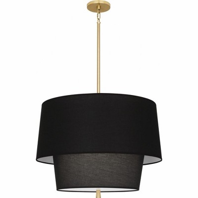 Robert Abbey Lighting Decker 3 - Light Pendant in  Modern Brass
