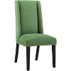 Modway Baron Dining Chair Fabric Set of 2 Green - 2 of 3