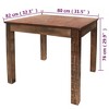 vidaXL Dining Table Mixed Recycled Wood 32.3"x31.5"x29.9" - 4 of 4