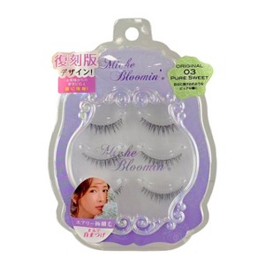 Miche Bloomin Eyelash Line 03 Pure Sweet ( 3 pair ) - Your Secret for a Naturally Sweet Flutter - 1 of 4