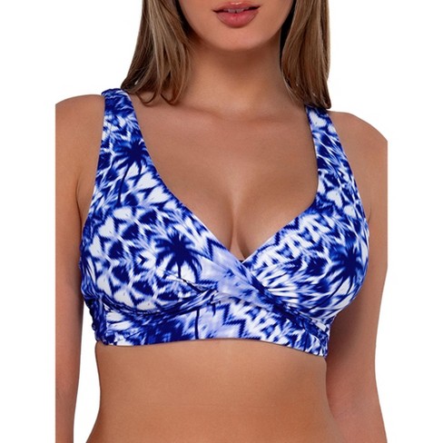 Sunsets Womens Underwire Twist Bandeau Bikini Top : : Clothing,  Shoes & Accessories