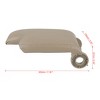 Unique Bargains Center Console Box Cover Armrest Leather for BMW M3 318i 330i 325i 323i 98 Beige - 2 of 4