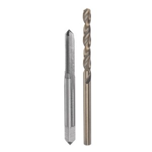 Unique Bargains Cobalt High Speed Steel Straight Flute Twist Drill Bit Tap and Bit Set - 1 of 3