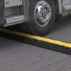 VEVOR Cable Protector Ramp, 22,000 lbs/axle Capacity, 2 Channel Heavy Duty Rubber Cord Hose Wire Cover, 2.2 x 2 in Channel, 1 Pack,Yellow & Black - 2 of 4