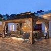 Erommy Hardtop Gazebo Aluminum Frame Gazebo - 2 of 3