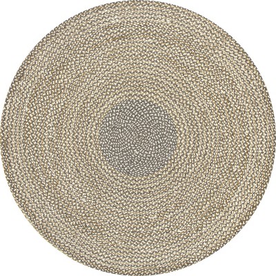 Nuloom Braided Draya Jute Indoor Area Rug
