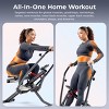 Sunny Health & Fitness Full Body Adjustable Multifunction Smart Row-N-Ride® Trainer – SF-A022070 - 3 of 4