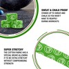 WOD Nation Bulk 3-Pack Weightlifting Hook Grip Tape, Comfortable & Stretchy Athletic Thumb Tape for Exercise (23ft Per Roll)- Green - 4 of 4