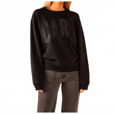 Women's 90‚Äôs Baggy Care Crewneck Sweatshirt - Care Tucker