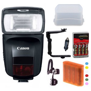 Canon Speedlite 470EX-AI Flash with Deluxe Accessory Bundle - 1 of 4