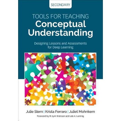 Tools for Teaching Conceptual Understanding, Secondary - (Corwin Teaching Essentials) by  Julie Stern & Krista Ferraro & Juliet Mohnkern (Paperback)