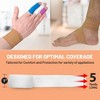 MEDca Self-Adhesive Tape, 12 Pack - 1" x 5-Yard Elastic Bandage Rolls & Athletic Wrap for Sprains, Swelling, & Soreness, Rainbow - 2 of 4