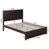 AFI Furnishings NoHo Platform Bed Q with Footboard ES - 3 of 4