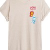 Women's - The Year Without a Santa Claus - Heat Miser Cold Miser Oversized Graphic T-Shirt - 2 of 4