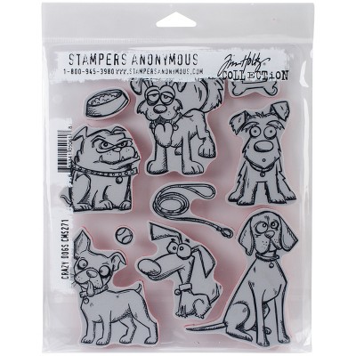 Tim Holtz Cling Stamps 7"X8.5"