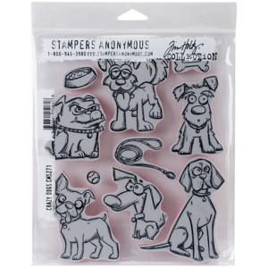 Tim Holtz Cling Stamps 7"X8.5" - 1 of 3