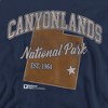 Men's Canyonlands National Park State Line Crewneck Sweatshirt - 2 of 4
