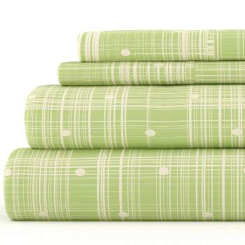 Geometric Patterns 4PC Sheet Set - Extra Soft, Easy Care - Becky Cameron