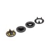 Dritz 36ct Snaps Long Prong & Tools Black - 4 of 4