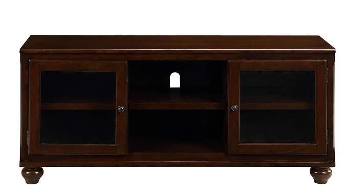 58&#34; Dita TV Stand for TVs up to 59&#34; Walnut - Acme Furniture, 2 of 8, play video