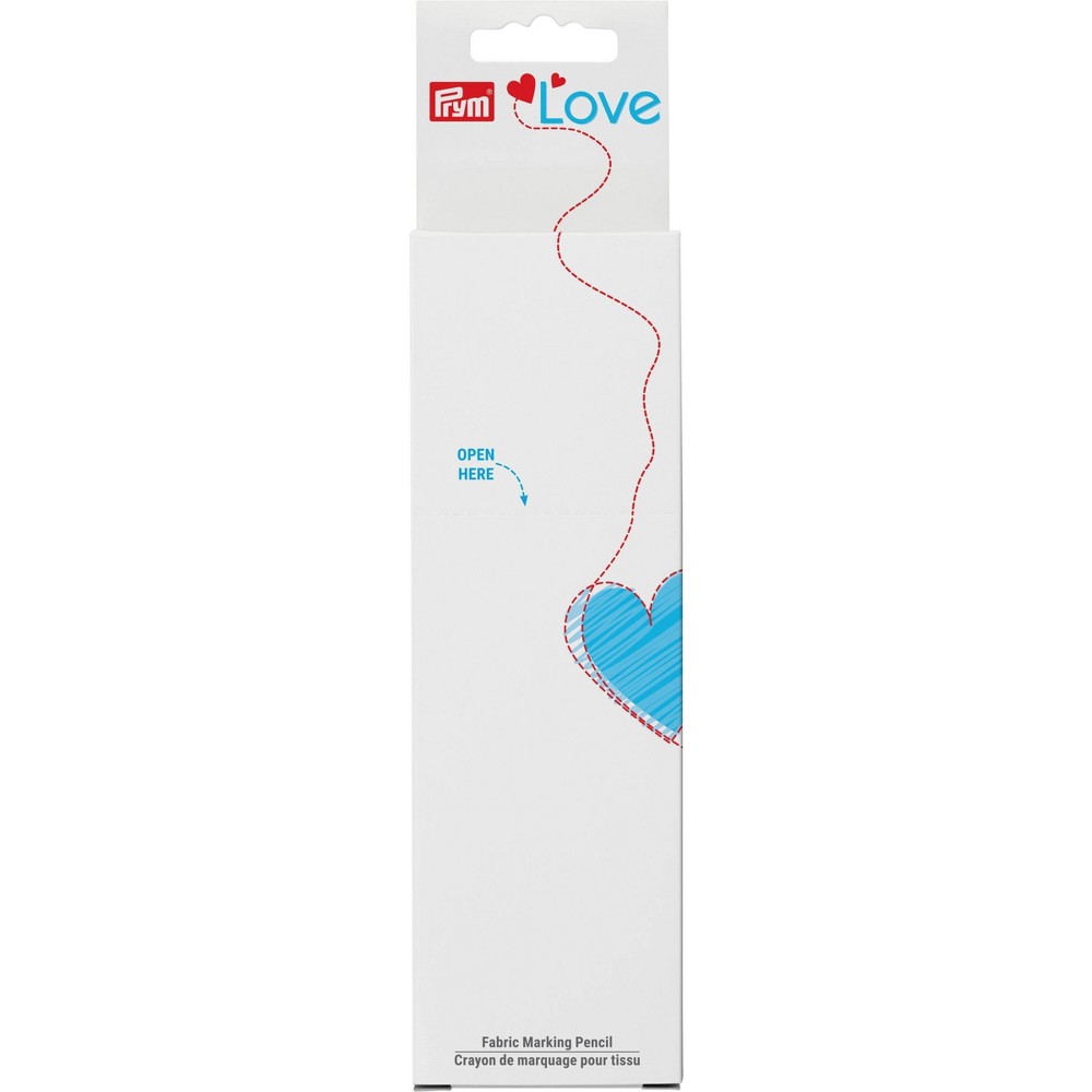 Photos - Accessory Prym 10pc Love Fabric Marking Pencils Turquoise: Water-Soluble White Lead, 