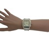Olivia Pratt Rhinestone Accent Square Dial Metal Watch - 2 of 4