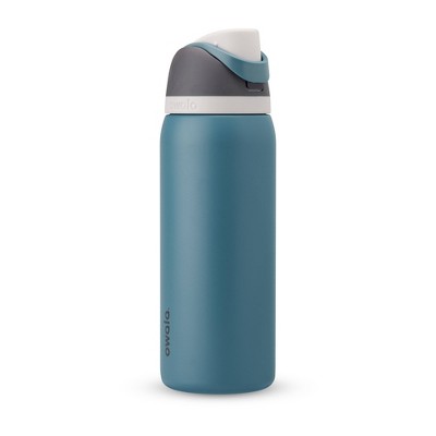 Image of Owala 32oz FreeSip Stainless Steel Water Bottle - Gray/Blue