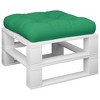 vidaXL Outdoor Patio Chair Seating Cushion - Water-Resistant & UV-Protected Polyester, Comfortable Hollow Fiber Filling - 3 of 4