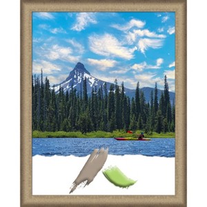 Amanti Art Elegant Brushed Narrow Picture Frame - 1 of 4