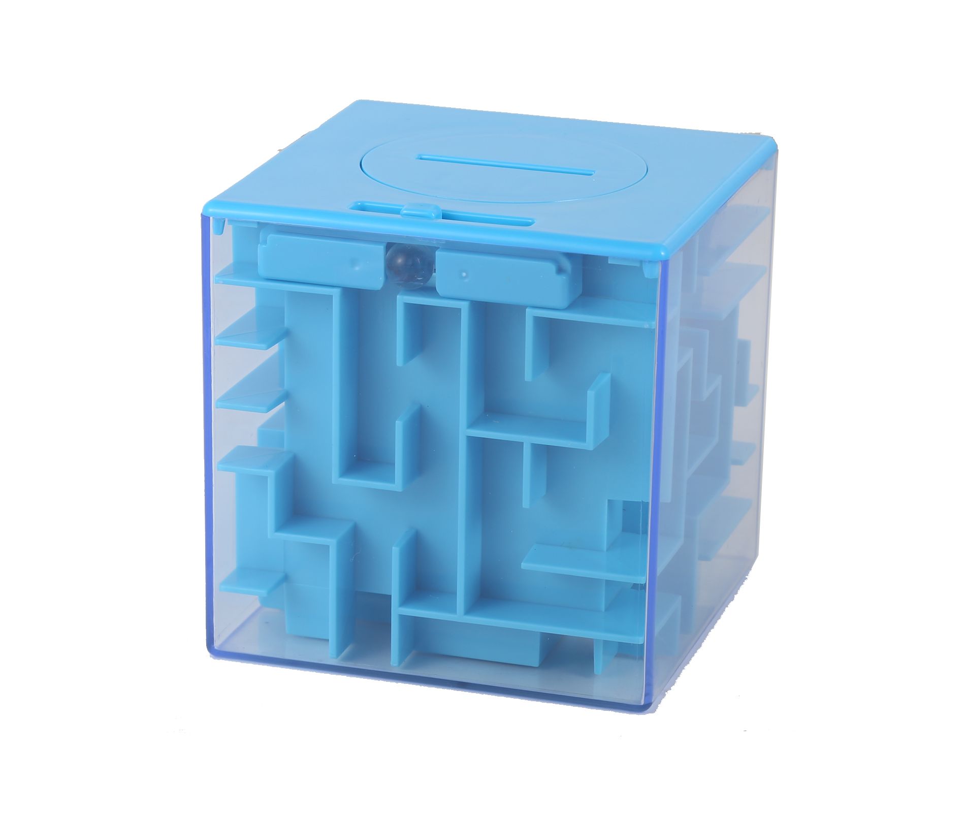 Square Bead Maze Inverted Bead Maze Piggy Bank - Educational Bead Maze, Fine Motor Skills Toy, Hand-Eye Coordination Toy, Colorful Bead Maze