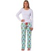 Seven Times Six Dr. Seuss The Grinch Women's Ugly Sweater Grinch and Max Lounge Sleep Pant - 2 of 4