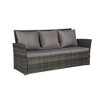 7-Piece Outdoor 9-Seater Cnversation Sofa Set with 2 Ottoman and Coffee Table - 4 of 4