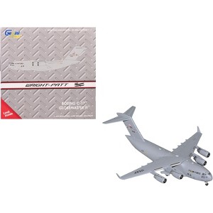 Boeing C-17 Globemaster III Transport Aircraft "United States Air Force" Gray 1/400 Diecast Model Airplane by GeminiJets - 1 of 3