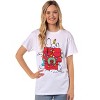 Seven Times Six Peanuts Men's Snoopy Wishful Thinking Christmas Xmas Holiday T-Shirt White - 2 of 4