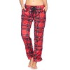 Ashford & Brooks Women's Plush Mink Fleece Pajama Sleep Pants - 2 of 4