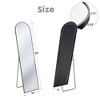 ALEXOUN Free Standing Full Length Floor Mirror,with Stand Aluminum Alloy Thin Frame,for Living Room Bedroom Cloakroom - 3 of 4