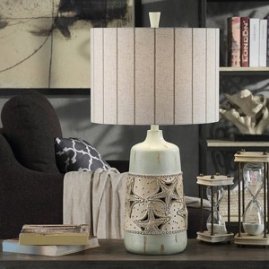 Stay Bridge 3-Way Coastal Cast Table Lamp - StyleCraft - 1 of 4