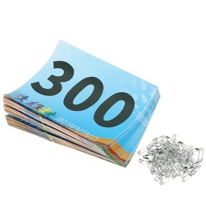 Unique Bargains Tearproof Sports Game Basketball Running Bib Competitor Numbers - 1 of 4