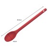 Silicone Spoon Kitchen Cooking Integrated Spoon for Food Stirring Restaurants Hotels - 3 of 4