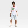 Women's Statue of Liberty The Rolling Stones Oversized Graphic T-Shirt - White - 3 of 3