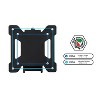 Mount-It! Tilting TV Wall Mount Bracket for Small TV and Computer Monitors, Low-Profile Design with Quick Release Function, Fits Up to 27 Inch Screens - 4 of 4