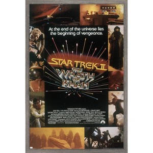 Trends International Star Trek II: The Wrath of Khan - One Sheet Framed Wall Poster Prints - 1 of 4