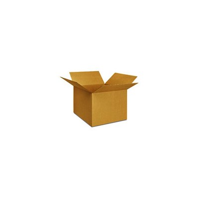 The Packaging Wholesalers Corrugated Kraft Box 12" x 12" x 12" - 25/Bundle 500/Bale BS121212R 