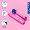 Curaprox Ortho Travel Refill Brush Heads for CS 5460, Pink, 2-Pack for Braces Care - 4 of 4