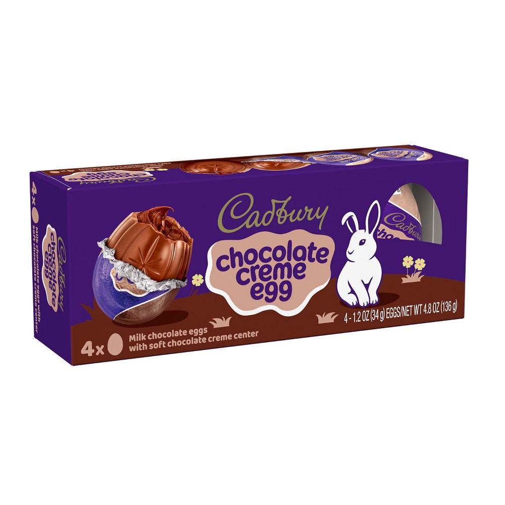 UPC 034000011902 product image for Cadbury Milk Chocolate Crème Egg Easter Candy - 4ct/4.8oz | upcitemdb.com