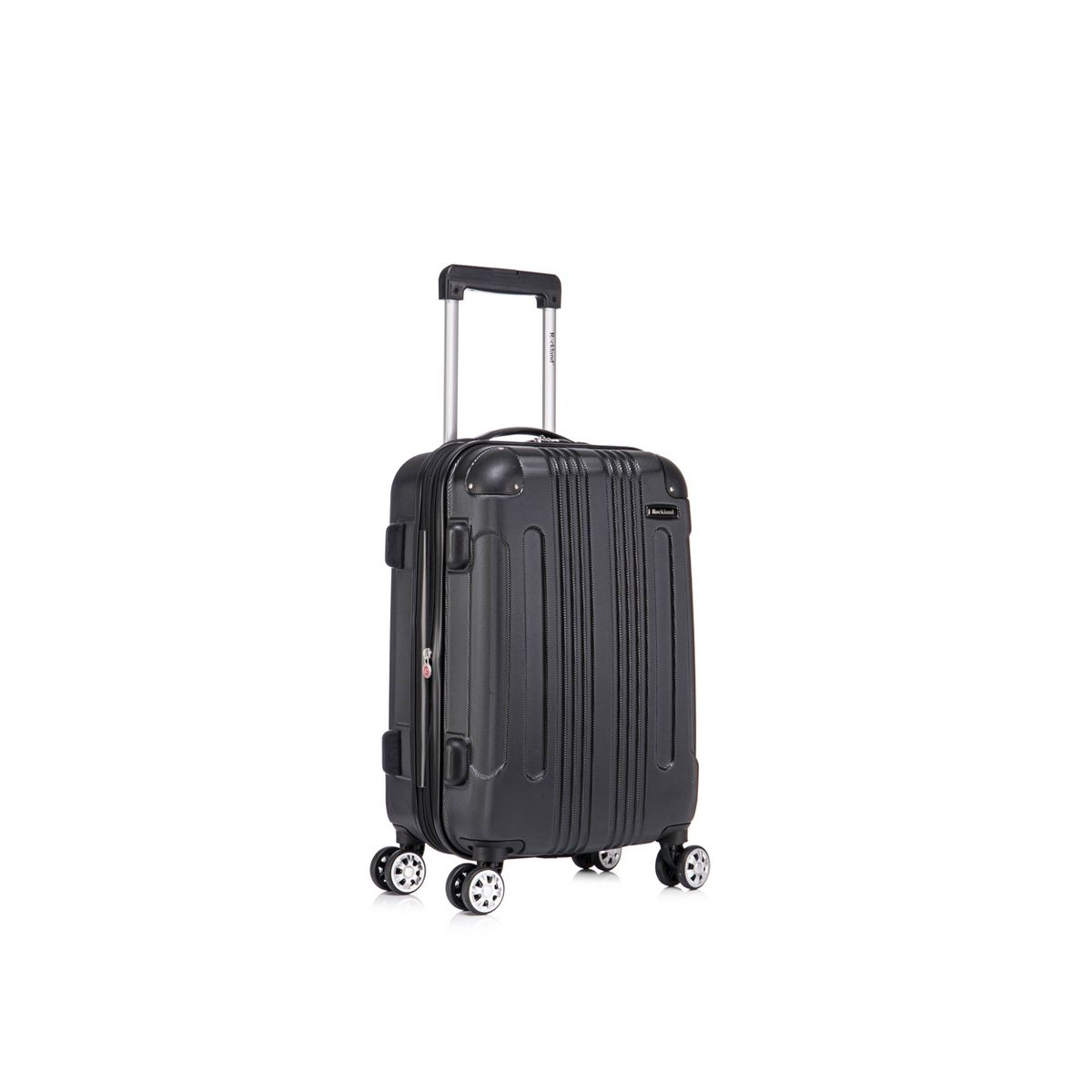 Rockland London Hardside Expandable Spinner Wheel Luggage Carry On Suitcase - thumbnail 8