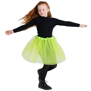 Dress Up America Tutu for Girls - 4 Layered Tulle Ballet Skirts - 15" Princess Tutu - 1 of 1