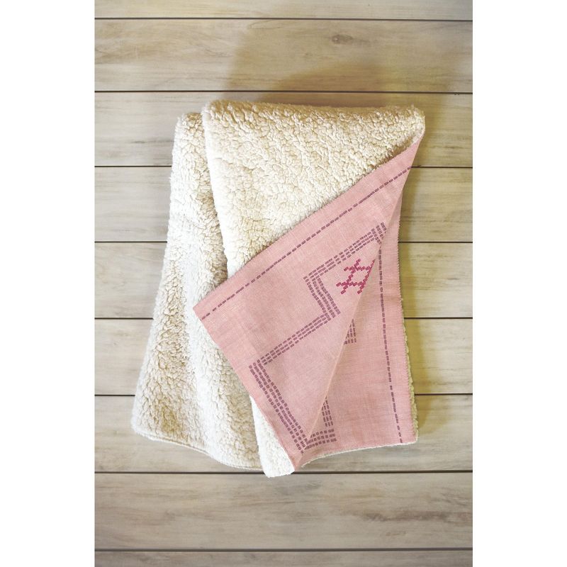 Becky Bailey Bungalow Kilim Fleece Blanket - Deny Designs, 2 of 3