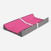 Bacati - Love Black/Fuschia Pin Dots Changing Pad Cover - 2 of 4